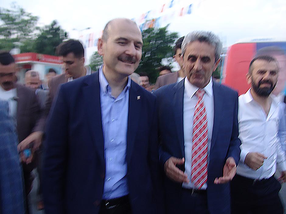 İçişleri Bakanı Süleyman Soylu Perpa'da