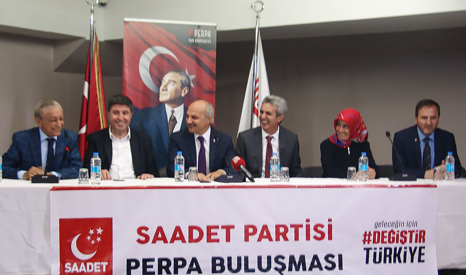 Saadet Partisi Perpa Buluşması