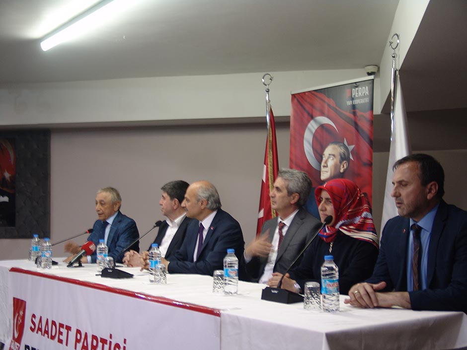 Saadet Partisi Perpa Buluşması