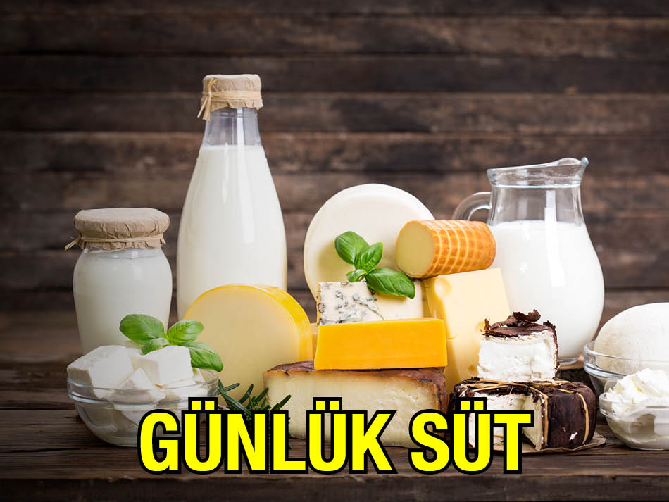 Testi Doğal Ürünler Günlük Süt