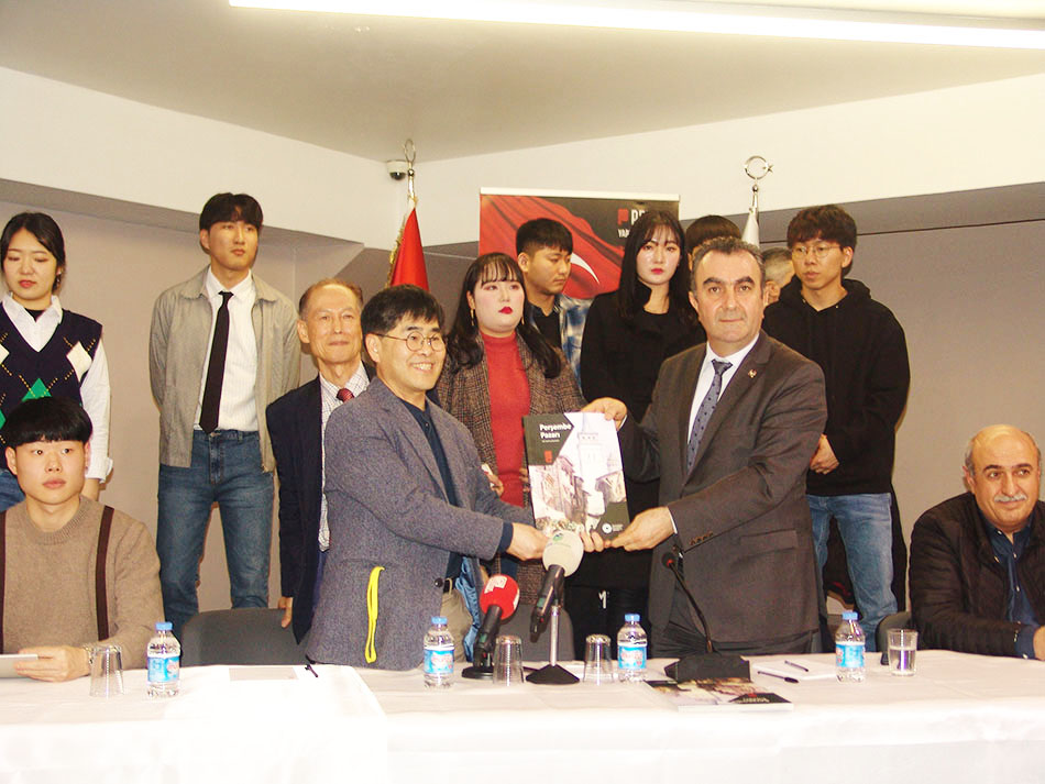 Koreli Öğrenciler Perpa'da Hacı Demir Prof. Lee Kwang Jae