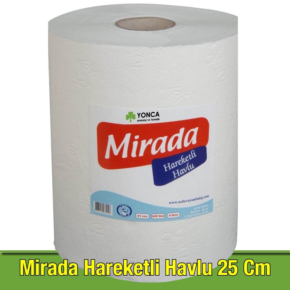 Mirada Hareketli Havlu Oyuklu 25 Cm