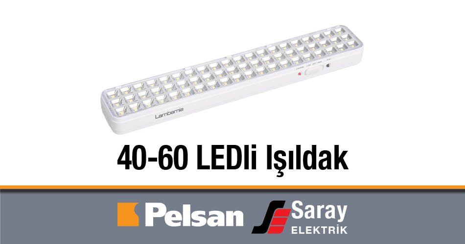 40-60 LEDli Işıldak