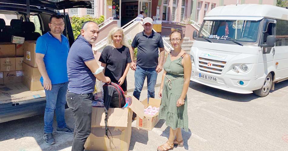 Persiad Muğla Yardımı Köy Okullarına Ulaştırıldı