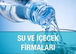 Su ve İçecek Firmaları Meşrubat Ayran Satıcıları