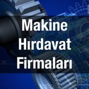 Makine Hırdavat Firmaları