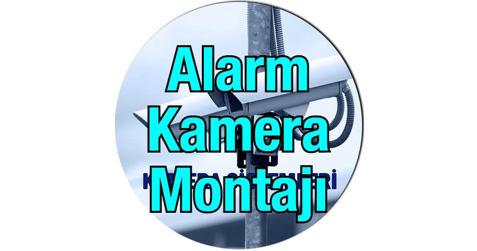 Alarm ve kamera montaj elemanı