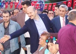 İçişleri Bakanı Süleyman Soylu Perpa'da