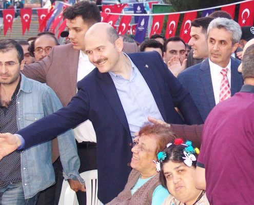 İçişleri Bakanı Süleyman Soylu Perpa'da