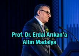 Prof. Dr. Erdal Arıkan Altın Madalya