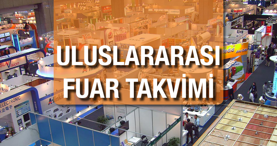 Uluslararası Fuar Takvimi 2020 Fuarları