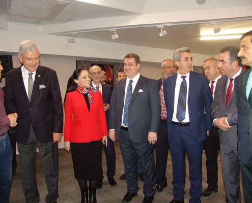 AKP Heyeti Perpa'yı Ziyaret Etti