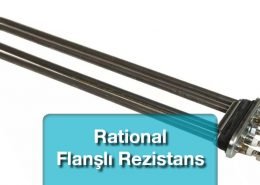 Rational Flanşlı Rezistans 6000W