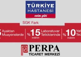 Türkiye Hastanesi'nden Perpa'ya İndirimler