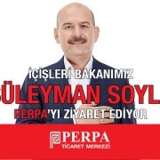 Süleyman Soylu Perpa'yı Ziyaret Edecek