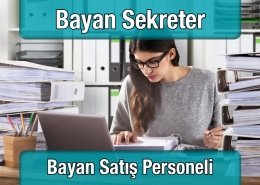 Bayan Sekreter Satış Personeli