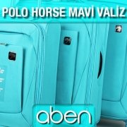 Polo Horse Mavi Valiz