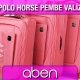 Polo Horse Pembe Valiz