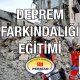 Deprem Farkındalığı Eğitimi