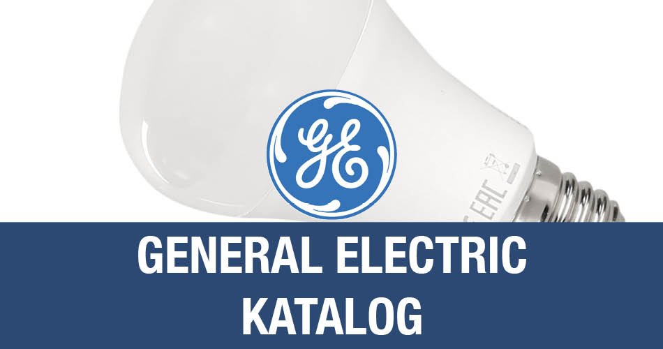 GE General Electric Katalog
