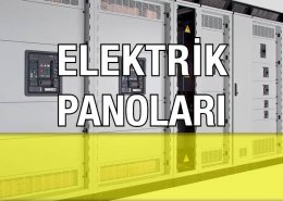 Elektrik Panoları, Dağıtım, Kompanzasyon Panoları