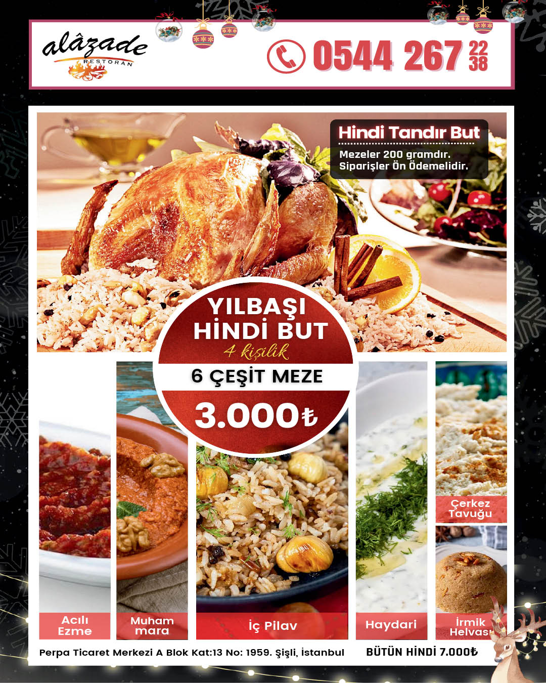 Alazade Yılbaşı Hindisi