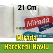 Mirada Hareketli Havlu 21 cm