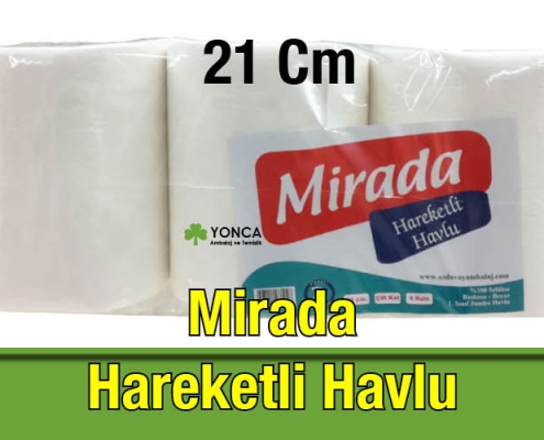 Mirada Hareketli Havlu 21 cm