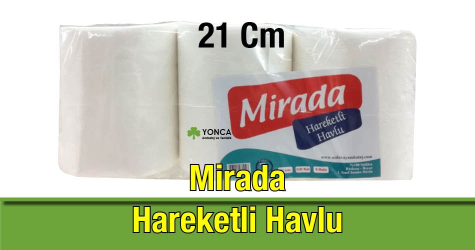 Mirada Fotoselli Havlu 21 cm