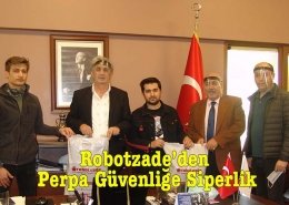 Perpa Güvenliğe Siperlik Bağışı