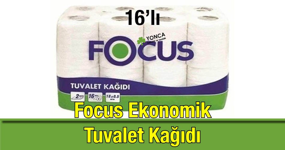 Focus Ekonomik Tuvalet Kağıdı 16'lı