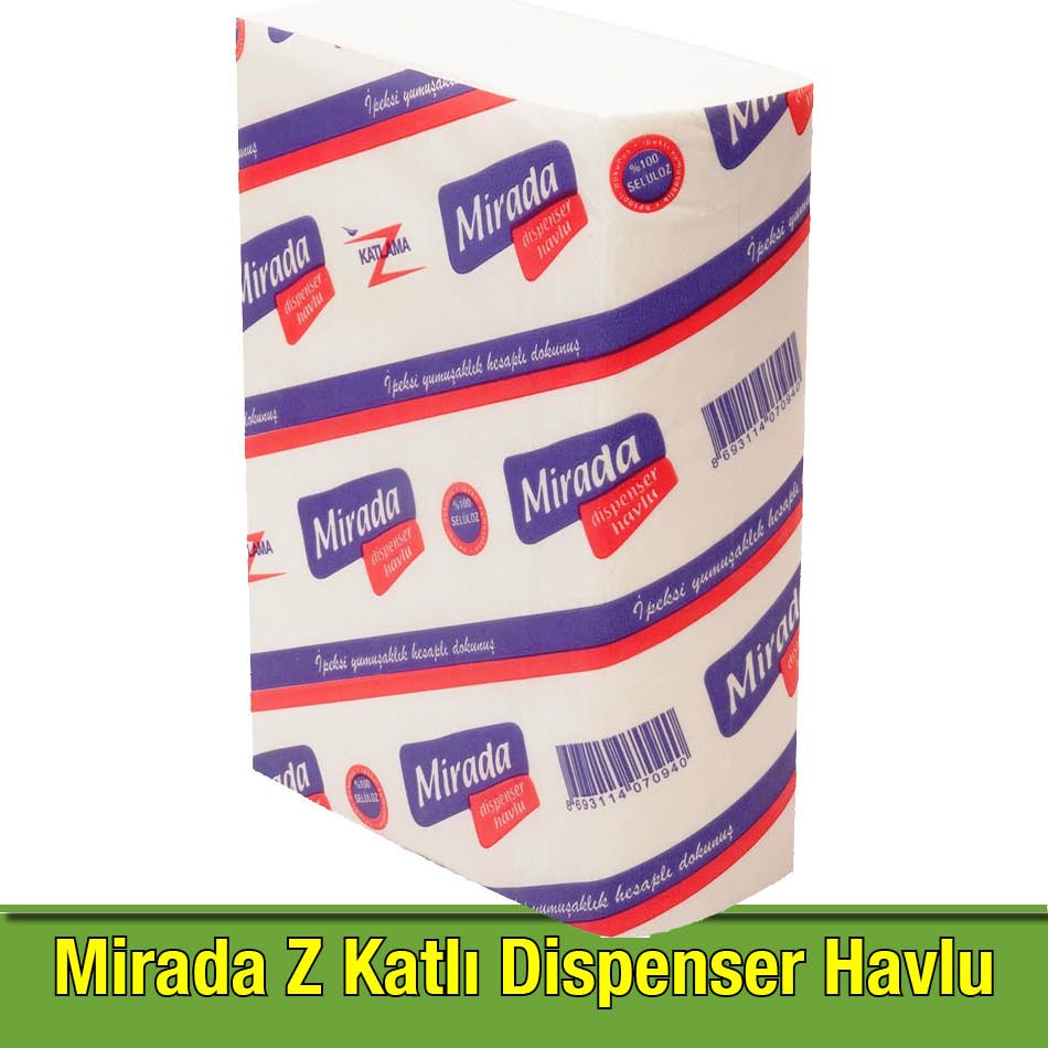 Mirada Z Katlı Dispenser Havlu 200'lü Paket