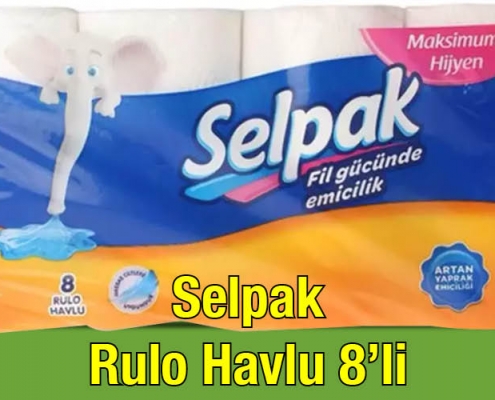 Selpak Rulo Havlu 8’li