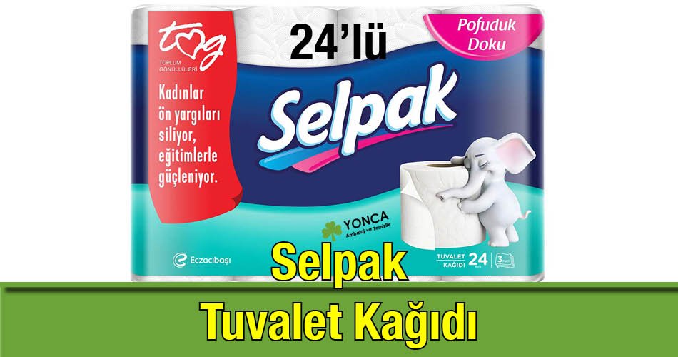 Selpak Tuvalet Kağıdı 24'lü