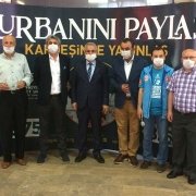 Perpa'da Kurban Bağış Standı Açıldı