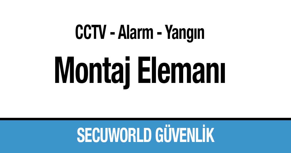 CCTV Alarm Montaj Elemanı