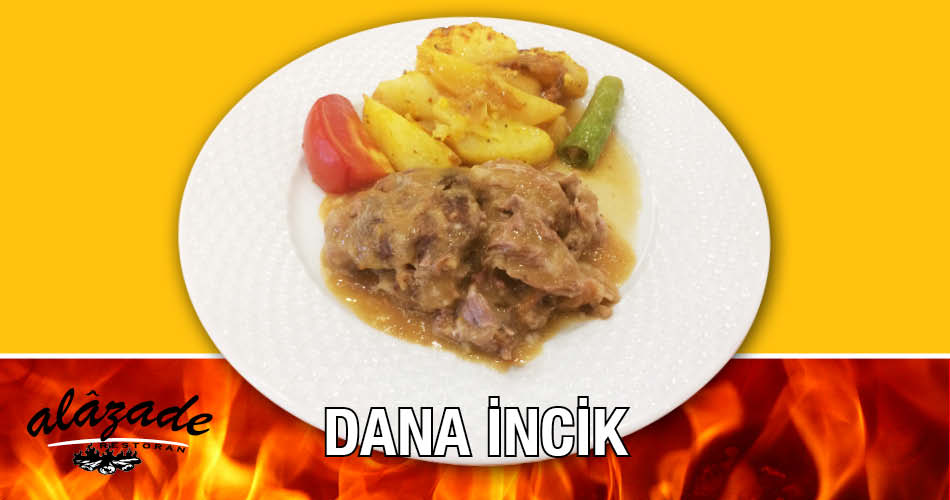 Alazade Restoran Dana İncik Fırında Patatesli