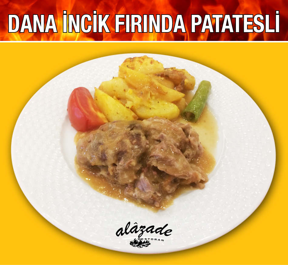 Alazade Dana İncik Fırında Patatesli