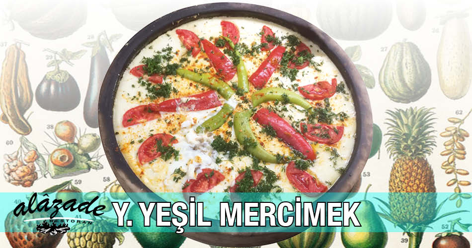 Yoğurtlu Yeşil Mercimek Alazade