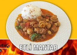 Etli Mantar Yemeği Alazade Restoran