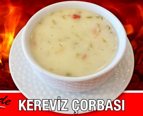 Kereviz Çorbası Alazade Restoran