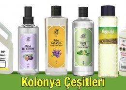 Kolonya Çeşitleri