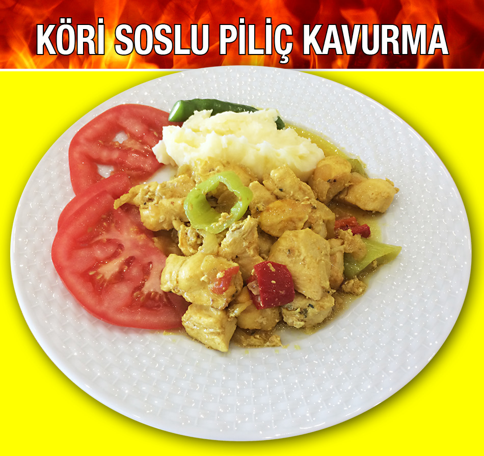 Alazade Restoran Köri Soslu Piliç Kavurma