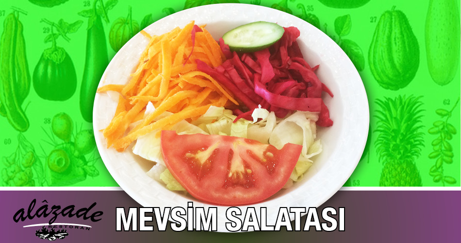 Mevsim Salatası Alazade Restoran