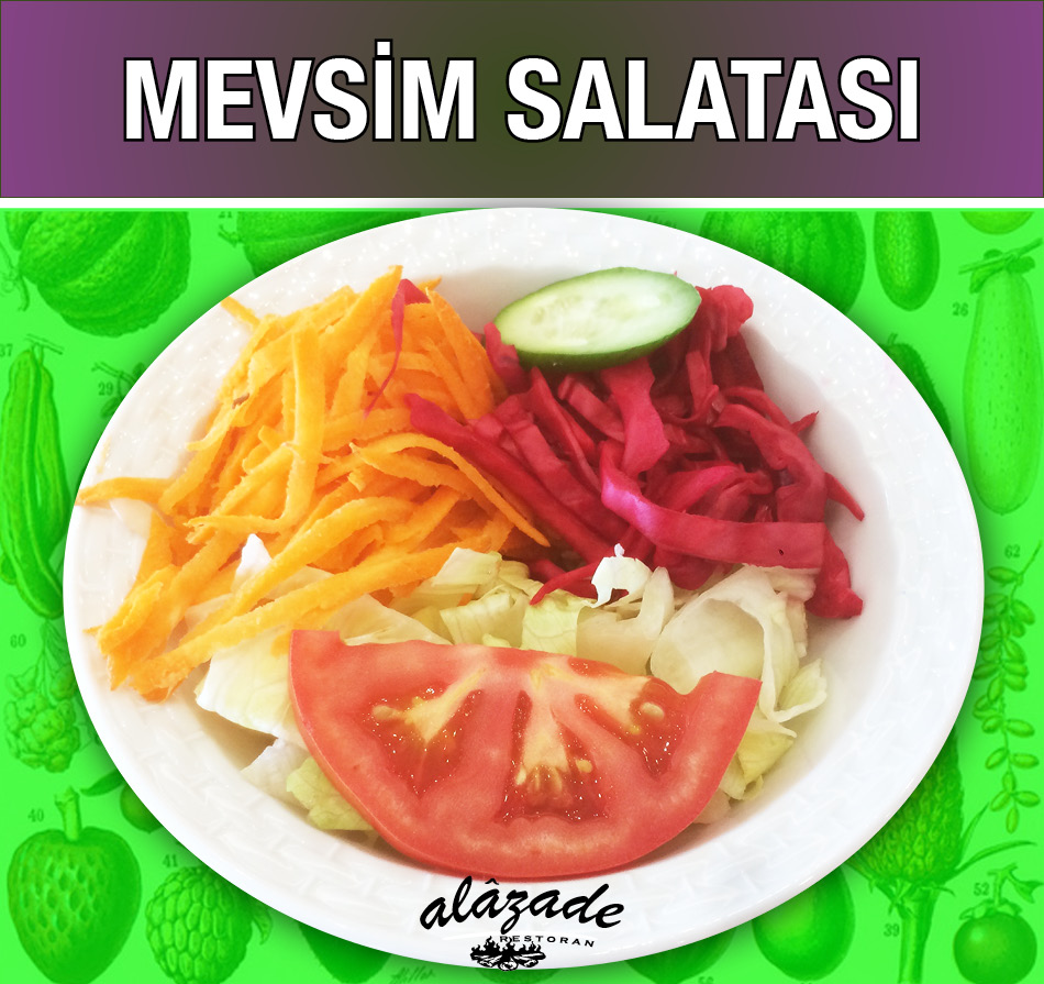 Mevsim Salatası Alazade Restoran