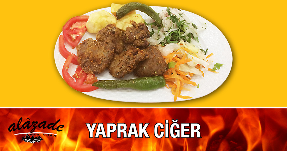 Yaprak Ciğer Alazade Restoran