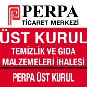 Perpa Temizlik ve Gıda Malzemeleri İhalesi