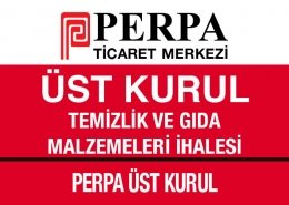 Perpa Temizlik ve Gıda Malzemeleri İhalesi