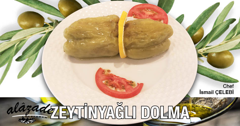 Alazade Restoran Zeytinyağlı Biber Dolması