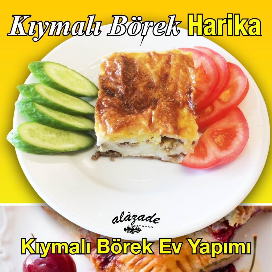 Alazade Kıymalı Börek Ev Yapımı